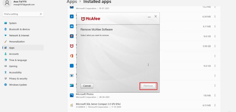 How to Remove Mcafee From Windows 11 - keysdirect.us