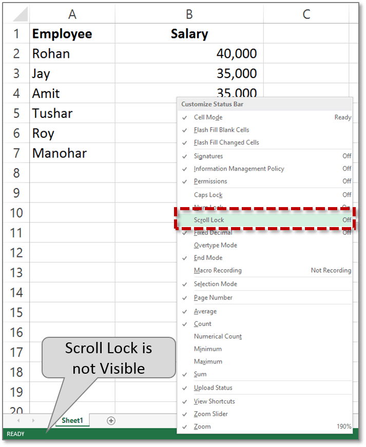 How to Remove Scroll Lock in Excel Shortcut? - keysdirect.us