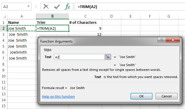 How to Remove Space in Excel Before Text? - keysdirect.us