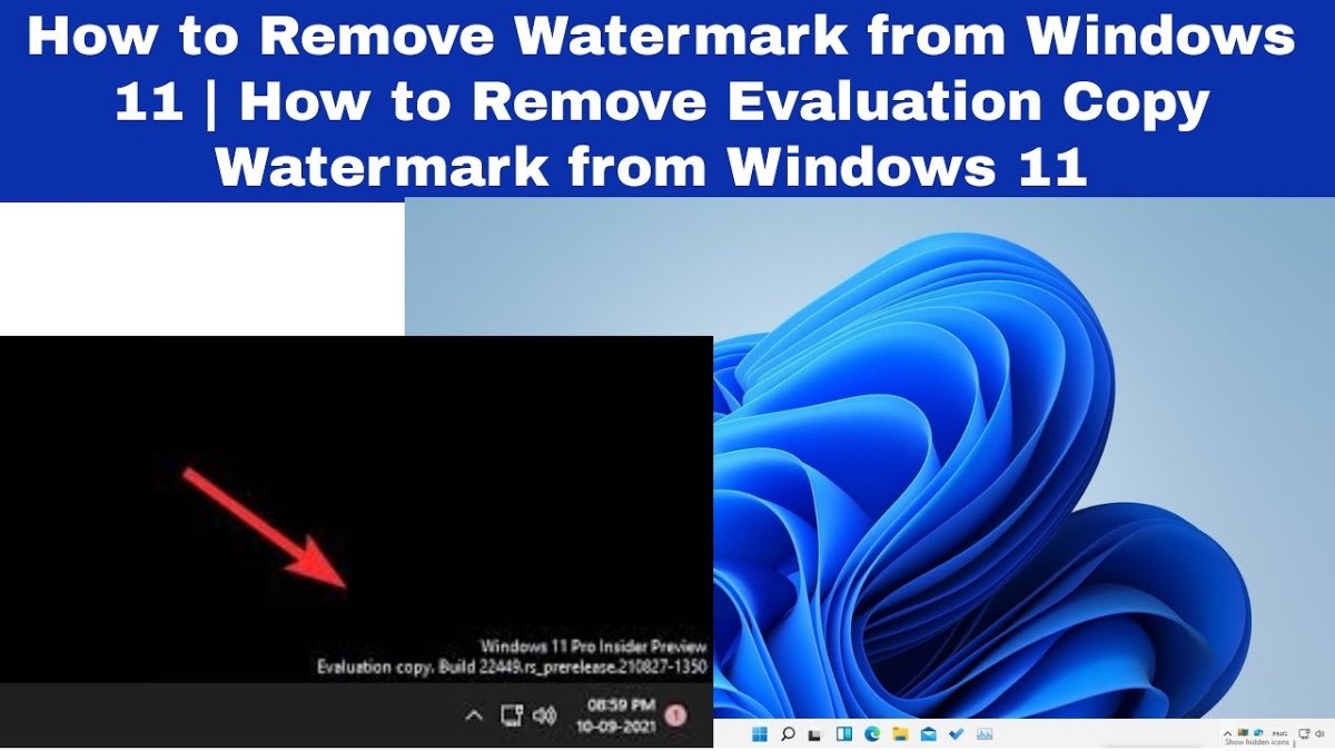 How to Remove Windows 11 Watermark - keysdirect.us
