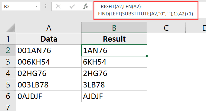 How to Remove Zeros in Excel? - keysdirect.us