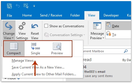 How to Reset Outlook to Default View? - keysdirect.us