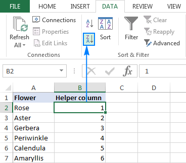 How to Reverse Data in Excel? - keysdirect.us