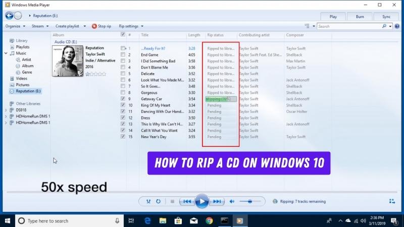 How To Rip A Cd On Windows 10? - keysdirect.us