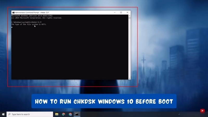 How to Run Chkdsk Windows 10 Before Boot? - keysdirect.us