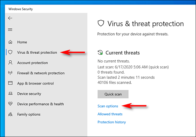 How to Scan a File for Viruses Windows 10? - keysdirect.us