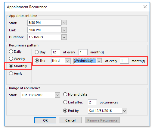 How to Schedule Recurring Meeting in Outlook? - keysdirect.us