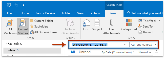 How to Search Outlook by Date? - keysdirect.us