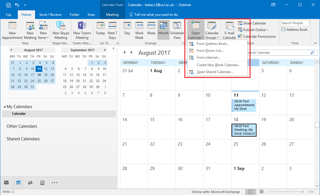 How to See Others Calendar in Outlook? - keysdirect.us