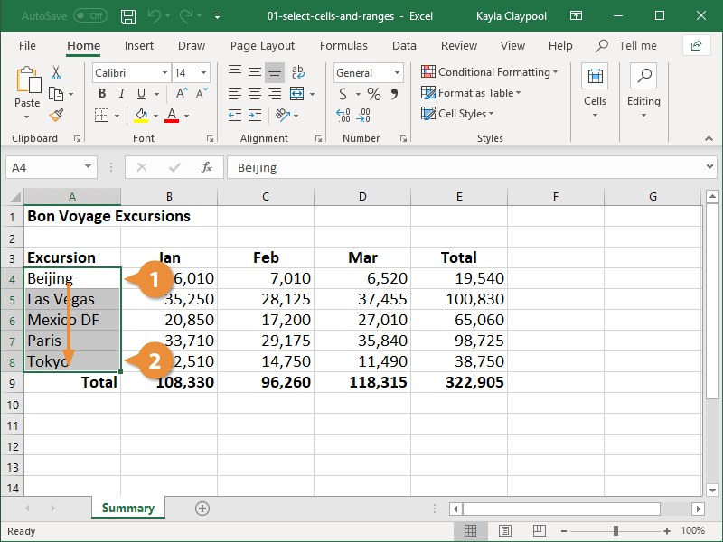 How to Select Multiple Cells in Excel Mac? - keysdirect.us