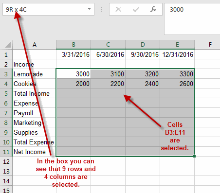 How to Select Range in Excel? - keysdirect.us