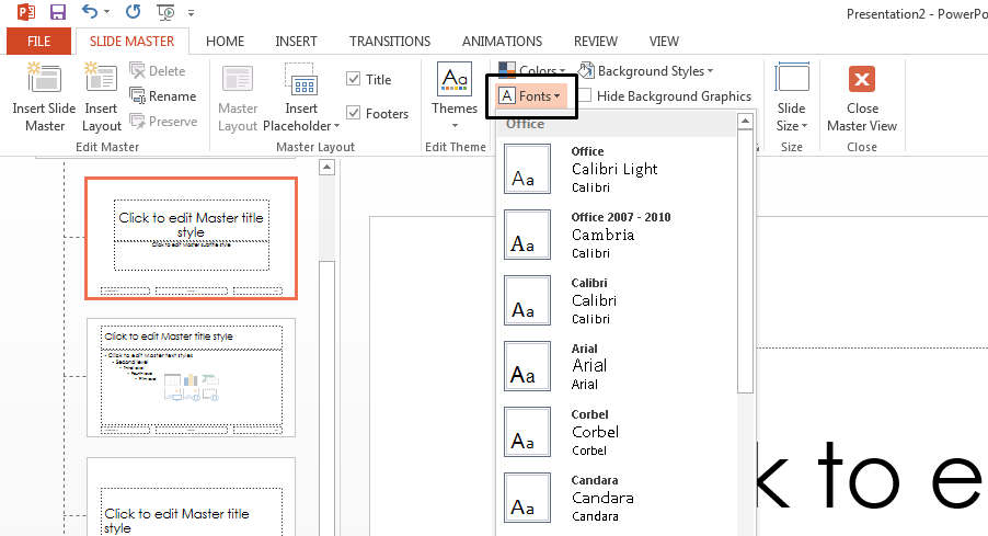 How to Set Default Font in Powerpoint? - keysdirect.us