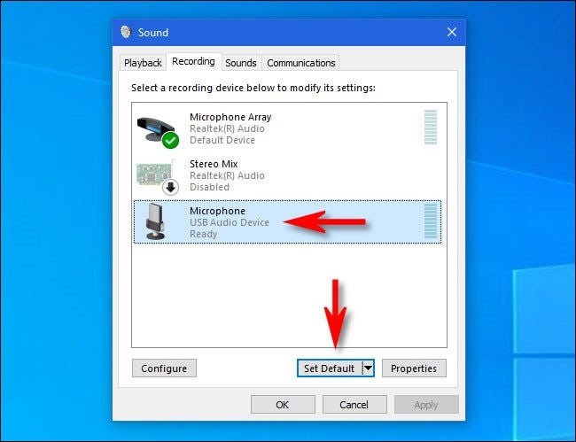 How To Set Default Microphone Windows 10? - keysdirect.us