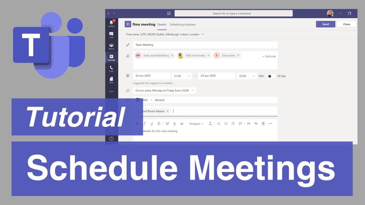 How to Set Up a Meeting in Microsoft Teams? - keysdirect.us