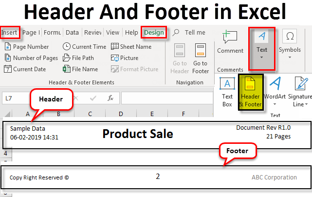 How to Show Header in Excel? - keysdirect.us