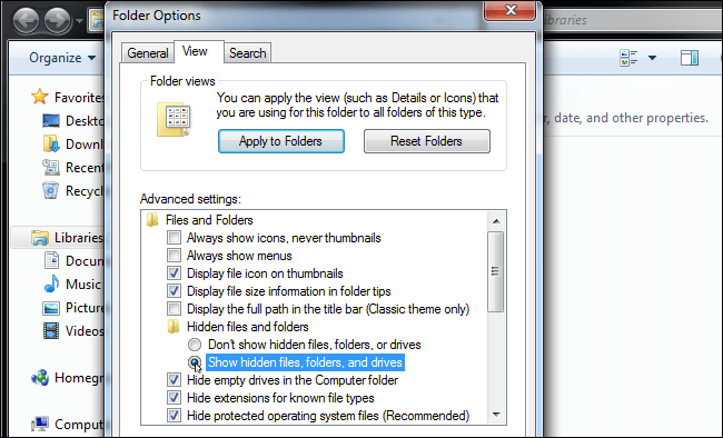 How to Show Hidden Files in Windows 7? - keysdirect.us