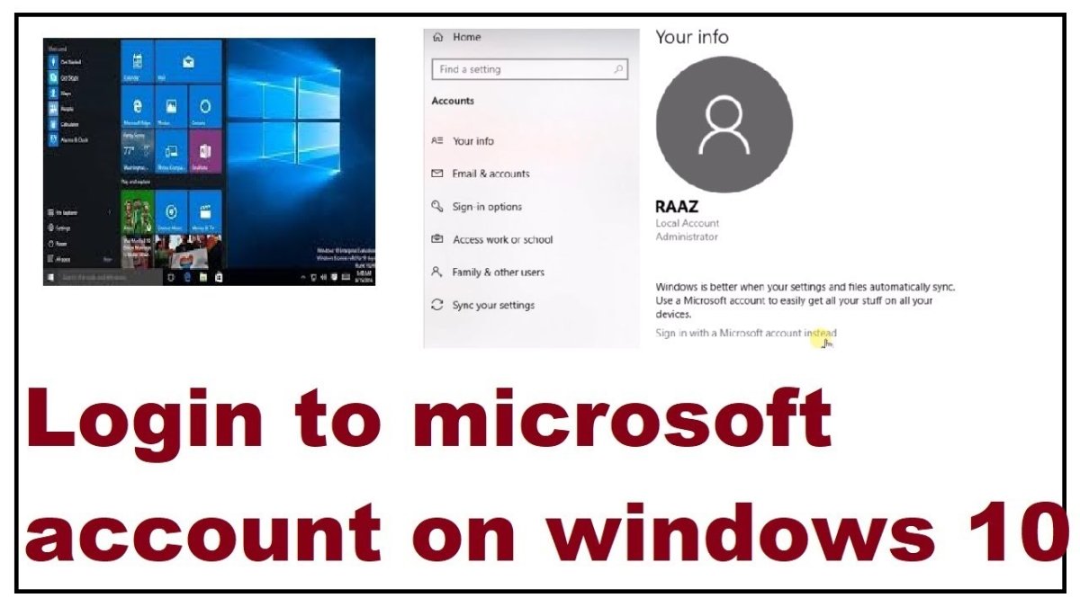 How to Sign Into Microsoft Account on Windows 10? - keysdirect.us