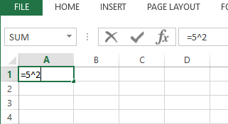 How to Square a Value in Excel? - keysdirect.us