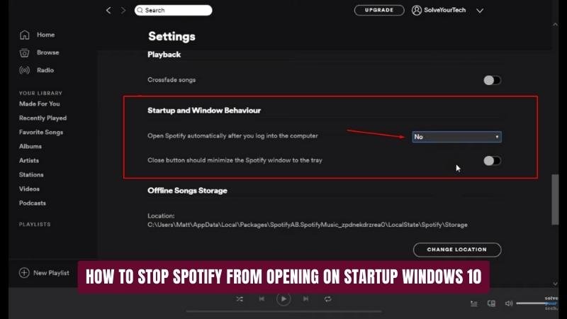 How To Stop Spotify From Opening On Startup Windows 10? - keysdirect.us