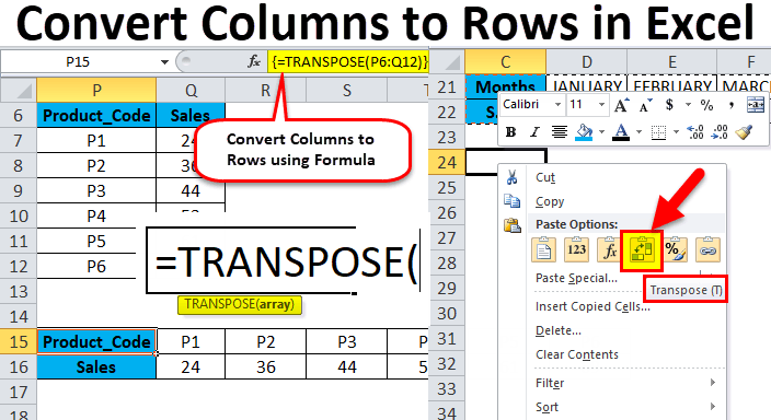 How to Swap Columns and Rows in Excel? - keysdirect.us