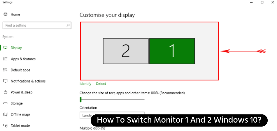 How To Switch Monitor 1 And 2 Windows 10? - keysdirect.us