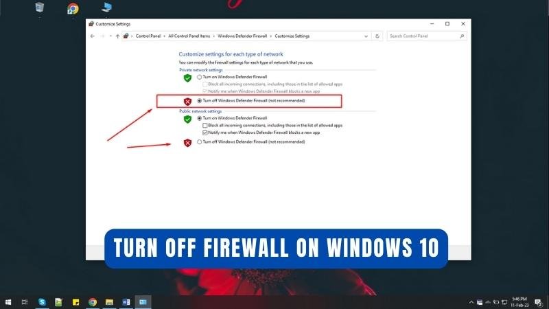 How to Turn Off Firewall on Windows 10? - keysdirect.us