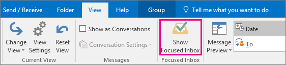 How to Turn Off Focused Inbox Outlook? - keysdirect.us