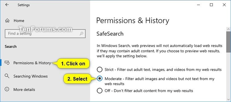 How to Turn Off Safesearch Windows 10 - keysdirect.us