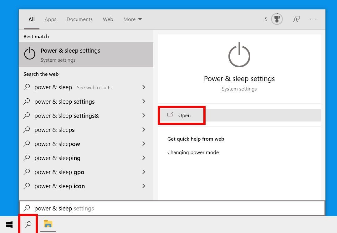 How To Turn Off Sleep Mode On Windows 10? - keysdirect.us