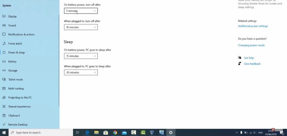How To Turn Off Sleep Mode Windows 10? - keysdirect.us