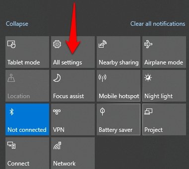 How to Turn on Bluetooth on Windows 10 Action Center? - keysdirect.us