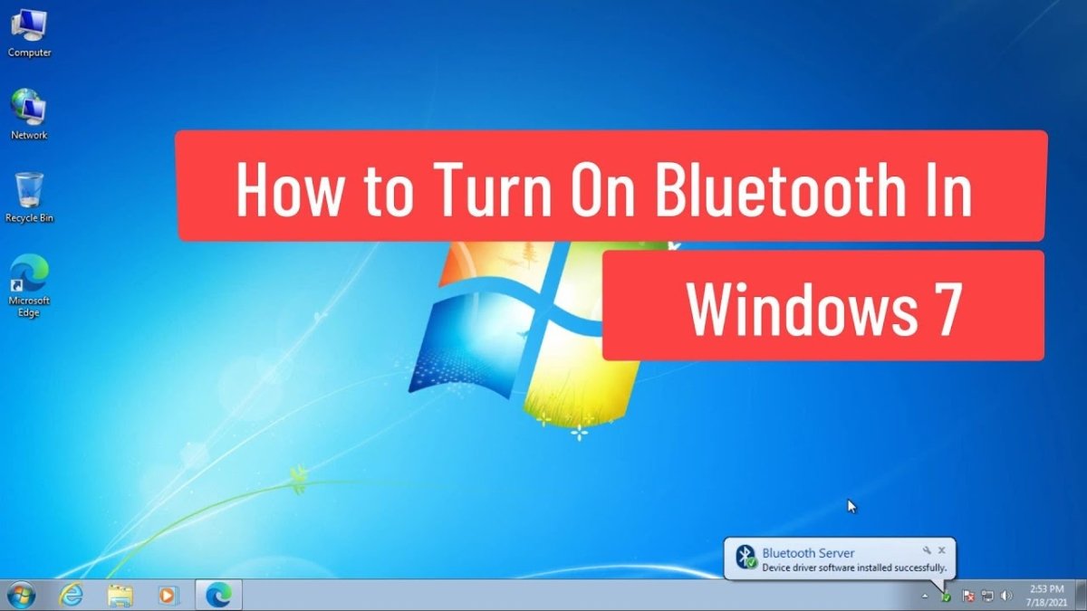 How to Turn on Bluetooth on Windows 7? - keysdirect.us