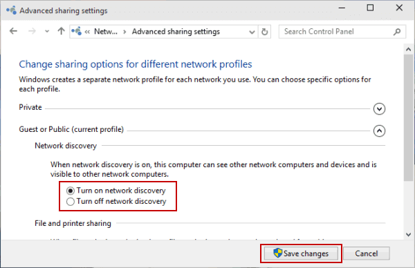 How to Turn on Network Discovery Windows 10 - keysdirect.us