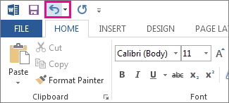 How to Undo on Microsoft Word? - keysdirect.us