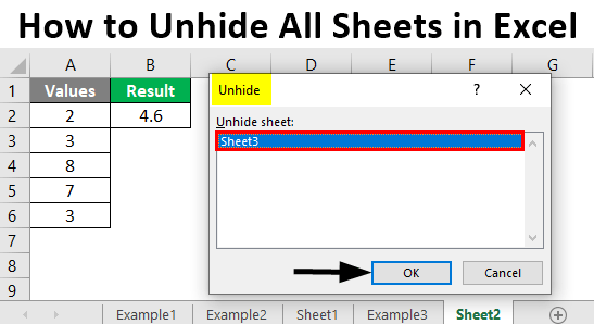 How to Unhide All Tabs in Excel? - keysdirect.us