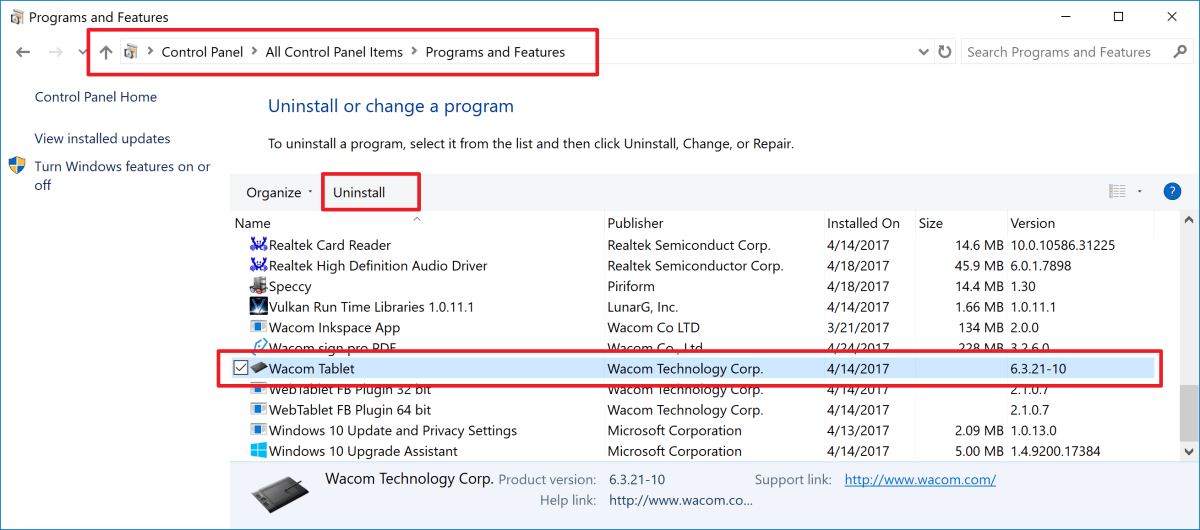 How to Uninstall Wacom Driver Windows 10? - keysdirect.us