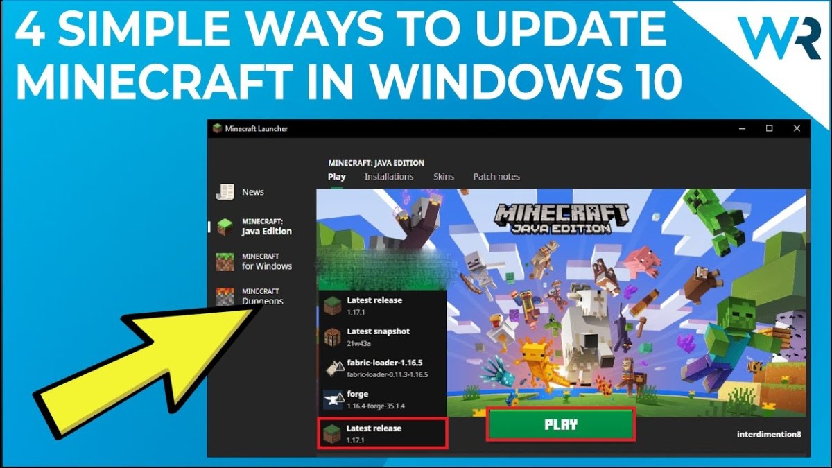 How to Update Minecraft on Windows 10 - keysdirect.us