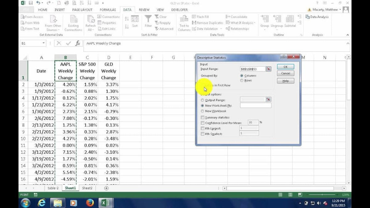 How to Use Descriptive Statistics in Excel? - keysdirect.us