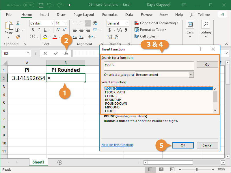 How to Use Functions in Excel? - keysdirect.us