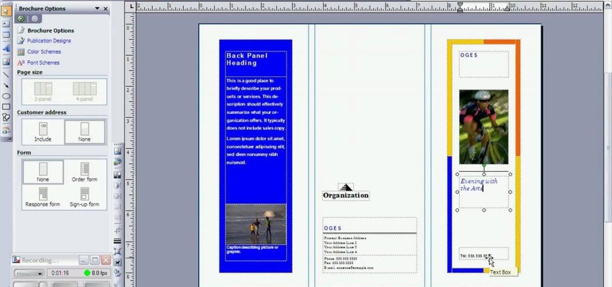 How to Use Microsoft Publisher 2007 to Make a Brochure? - keysdirect.us