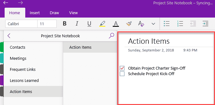 How to Use Onenote for Project Management? - keysdirect.us