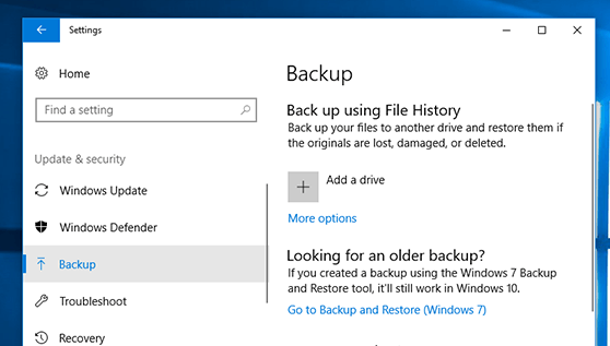 How to Use Windows 10 Backup and Restore? - keysdirect.us