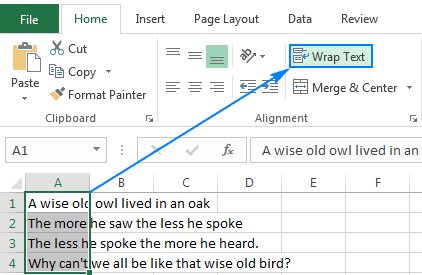 How to Use Wrap Text in Excel? - keysdirect.us