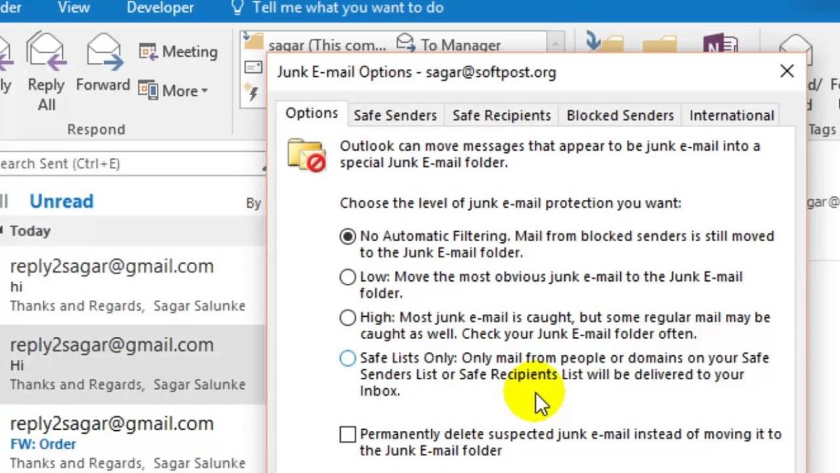 How to View Blocked Emails in Outlook? - keysdirect.us