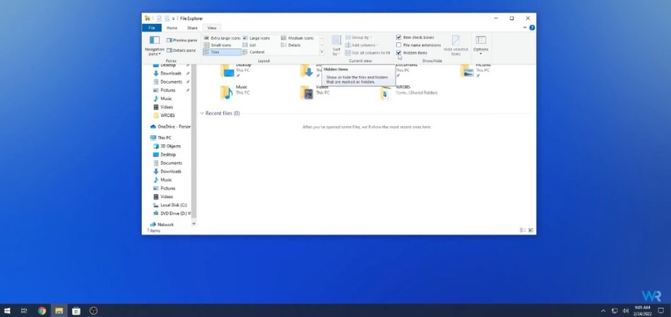 How to View Hidden Files in Windows 10? - keysdirect.us