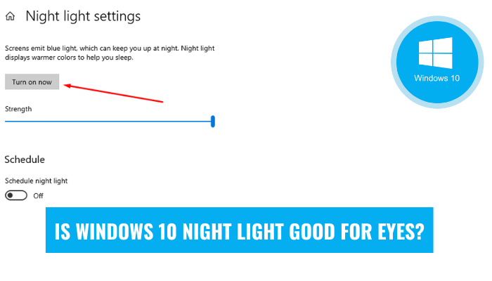 Is Windows 10 Night Light Good for Eyes? - keysdirect.us