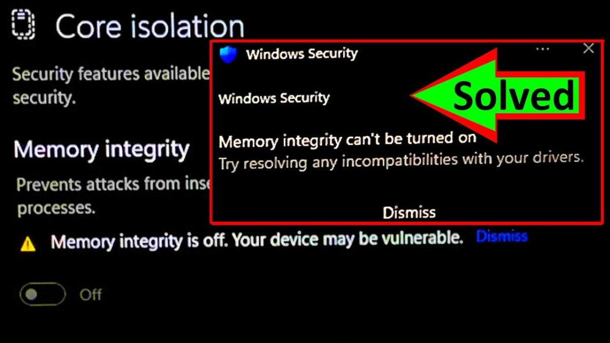 Memory Integrity is Off Windows 11? - keysdirect.us