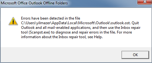 Outlook Data File Errors Have Been Detected in the File? - keysdirect.us