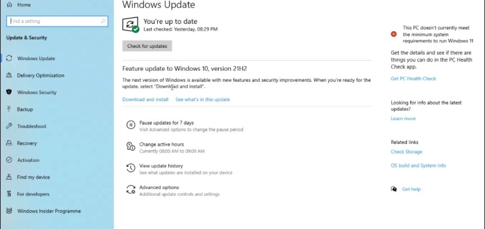 Should I Update to Windows 10 21h2? - keysdirect.us