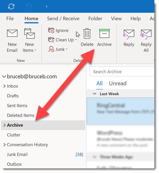 What is Archive Folder in Outlook? - keysdirect.us